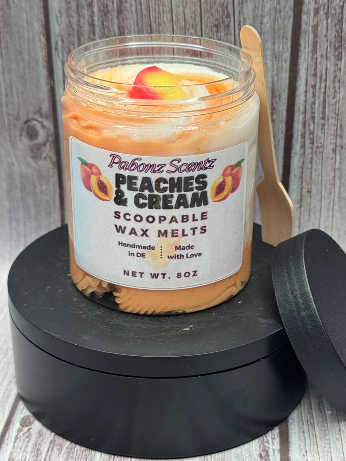 Peaches & Cream Scoopable Wax Melts