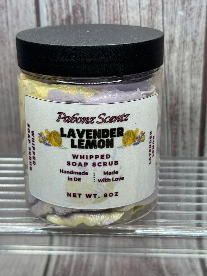 Lavender Lemon Whipped Soap Scrub