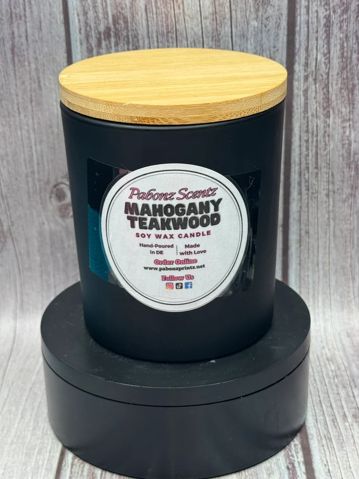 Mahogany Teakwood (Frosted Jar)